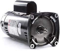 SQ1152 Square flange pool filter motor 1.5 hp, Max-E-Glas PE 34
