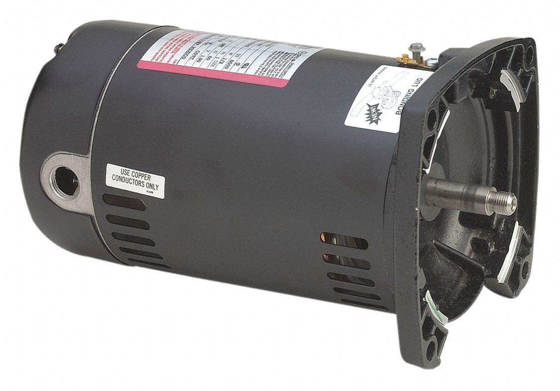 Century 3/4 HP Square Flange Pool Pump Motor, Capacitor-Start, 3450 Nameplate RPM, 115/230 Voltage, 48Y Fram - SQ1072