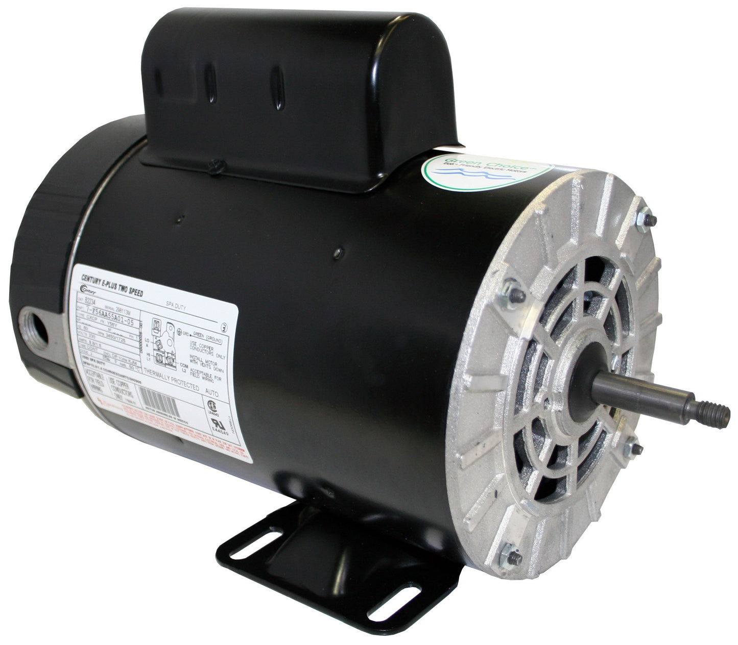 Century UB2234 2 1/4 hp 2 Speed Pool and Spa Pump Motor