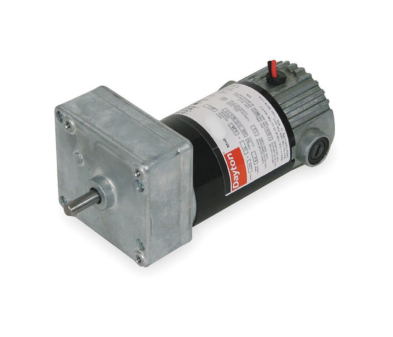 Dayton Model 4Z537, 1LPW3 DC Gear Motor 29 RPM 1/30 hp 90VDC