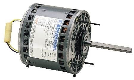 Marathon X002 48Y Frame Direct Drive Blower Motor, Single Phase PSC, Thru-Bolt Mount, Open Air Over, Shaft Dimension 1/2" x 4", 4.6 amp, 1/3 hp, 1075/3 RPM, 115V