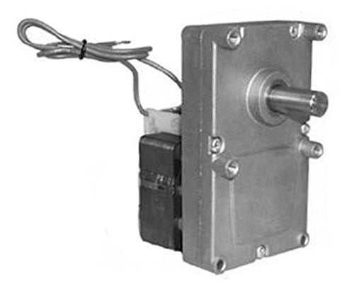 Pellet Stove Auger Gear Motor, 2 RPM, 120V, 1.48 amps (Whitfield Quest, Merkle-Korff, Earth stove) by Rotom