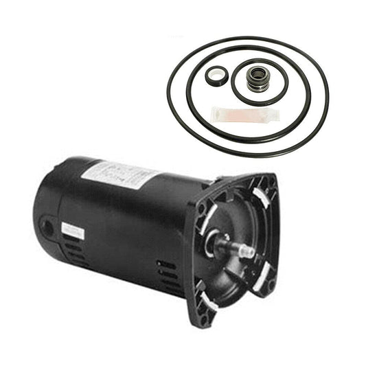 USQ1072 0.75HP Replacement Motor Kit for Pentair Pinnacle 342853 w GO-KIT-24
