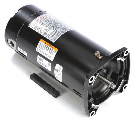 Century 1-1/2 HP Square Flange Pool Pump Motor, Capacitor-Start, 3450 Nameplate RPM, 115/230 Voltage, 48Y Fr - USQ1152